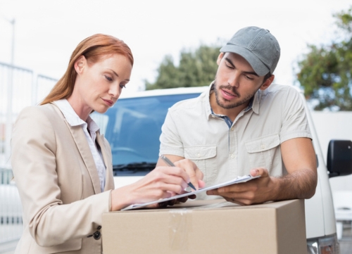 Delivery Driver displaying the importance of a human touch with client